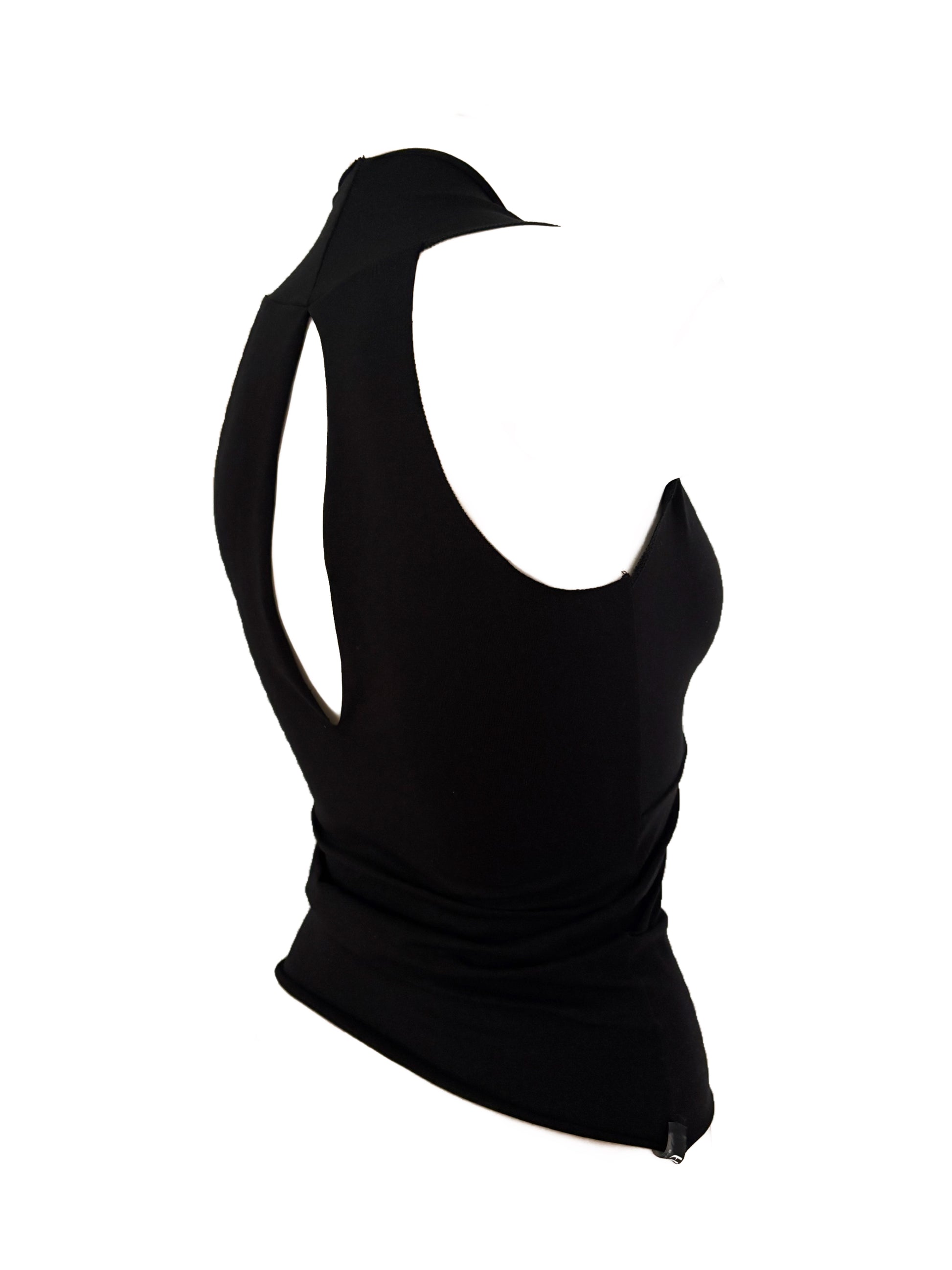 Reversible Cotton Neckholder Tank Top