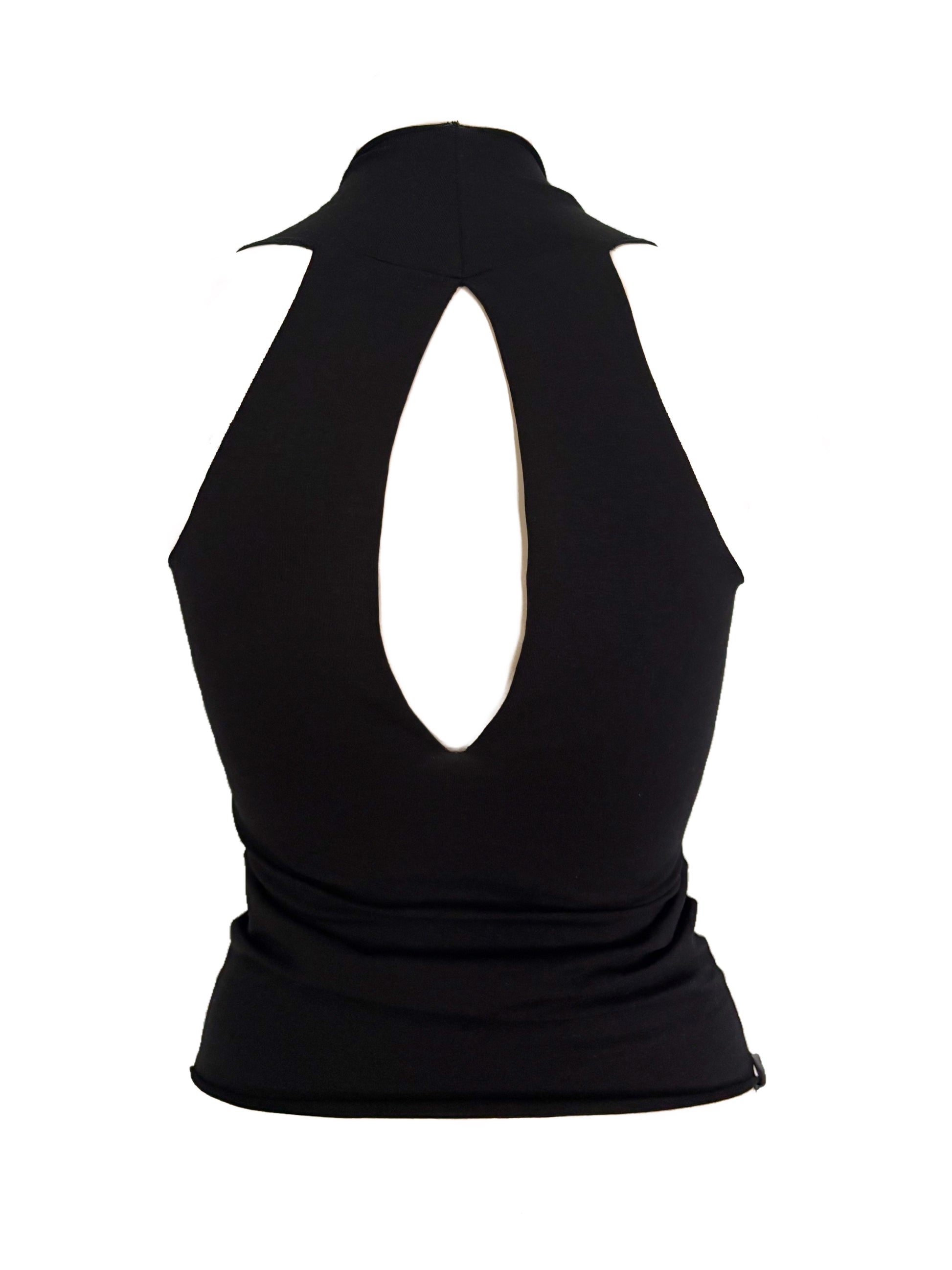 Reversible Cotton Neckholder Tank Top