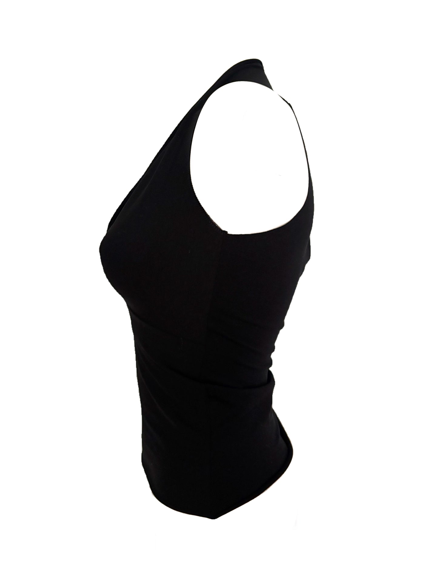 Reversible Cotton Neckholder Tank Top